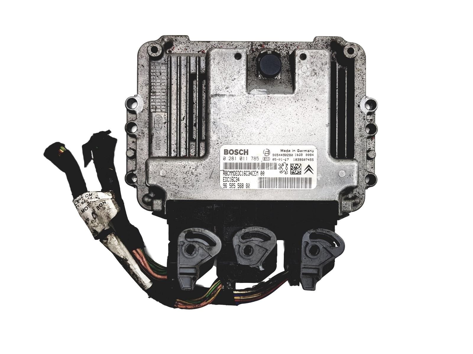Steuergerät 0281011785 9658556880 9654490280 PSA Bosch 2943 main product photo