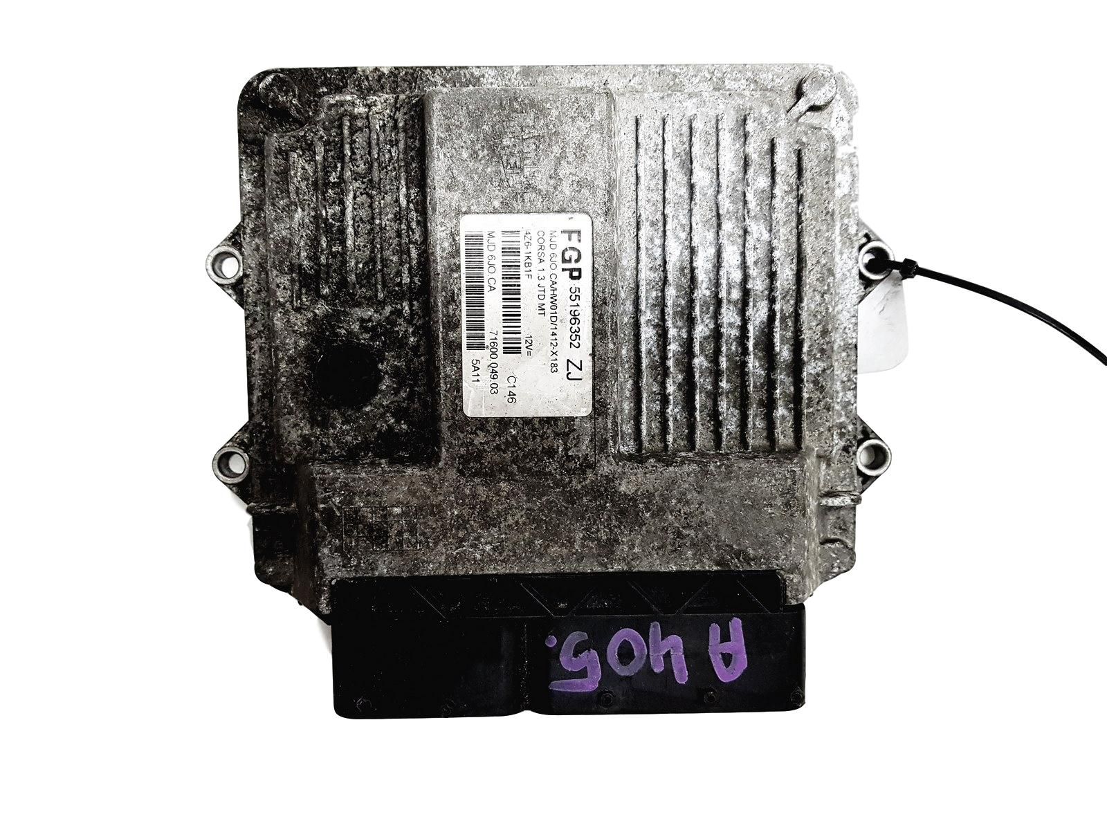 Steuergerät FGP 55196352 ZJ MJD 6JO.CA Opel Magneti Marelli 10898 main product photo