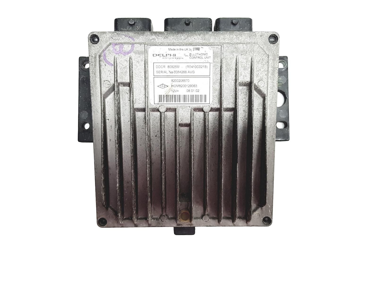 Steuergerät 8200206670 8200129063 R0410C021B Renault Delphi 12168 main product photo