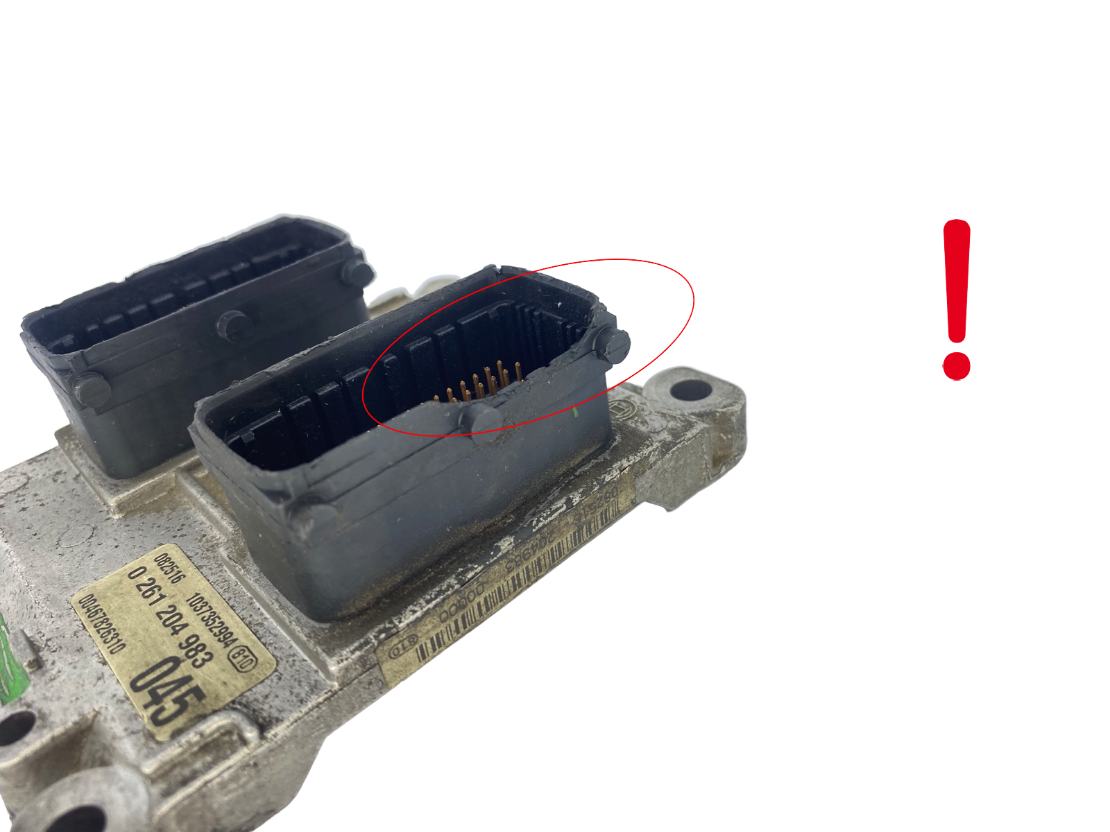 Steuergerät Fiat 00467826310 0261204983 Bosch 60291 main product photo
