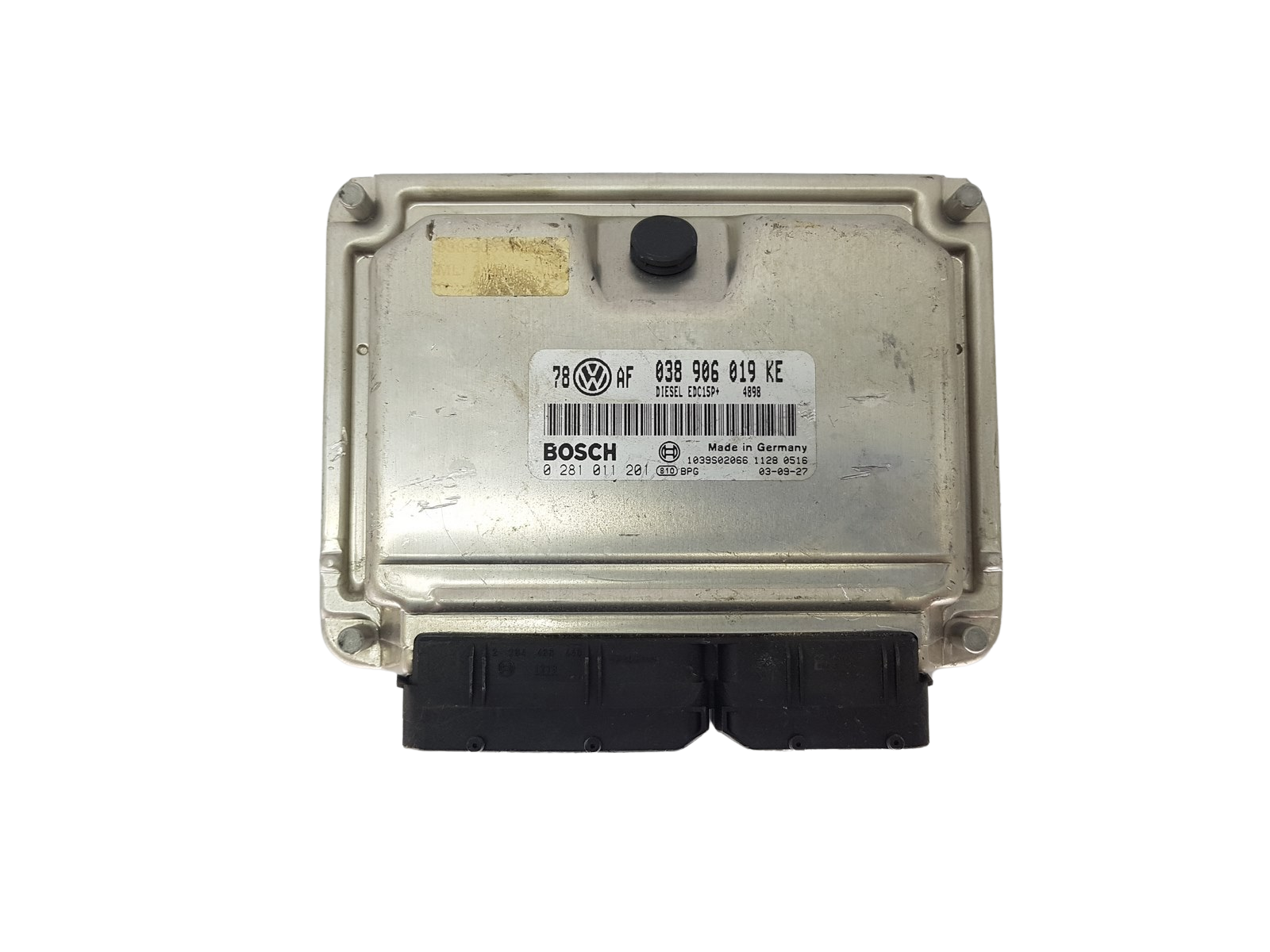 Steuergerät 038906019KE 0281011201 VW Bosch 19285 main product photo