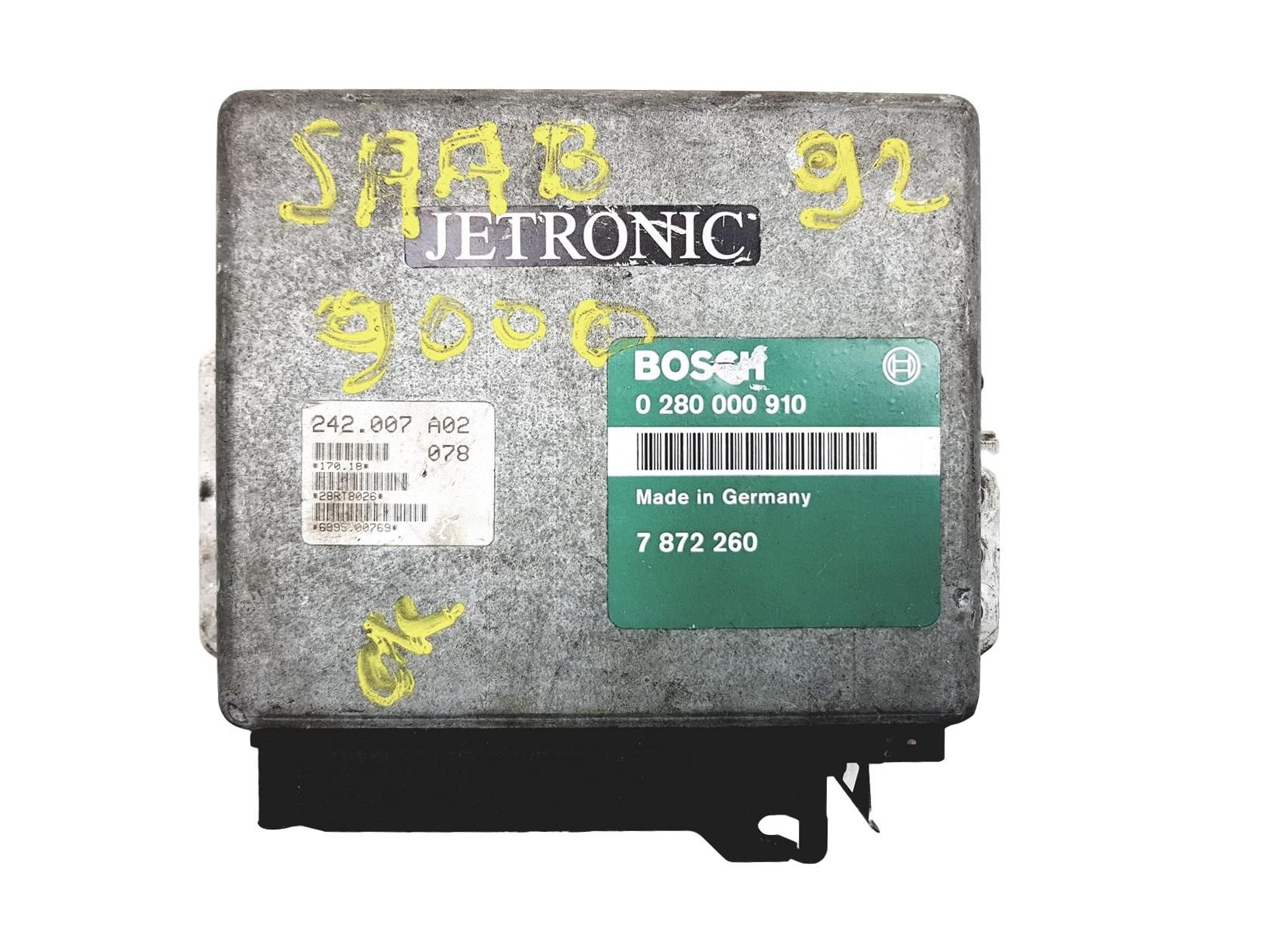 Steuergerät 0280000910 7872260 242.007A02 Saab Bosch main product photo