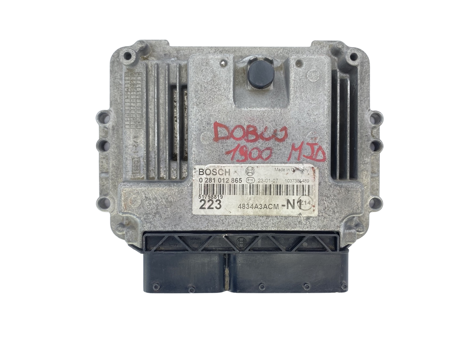Steuergerät Fiat 51798819 0281012865 4834A3ACM Bosch 53883 main product photo
