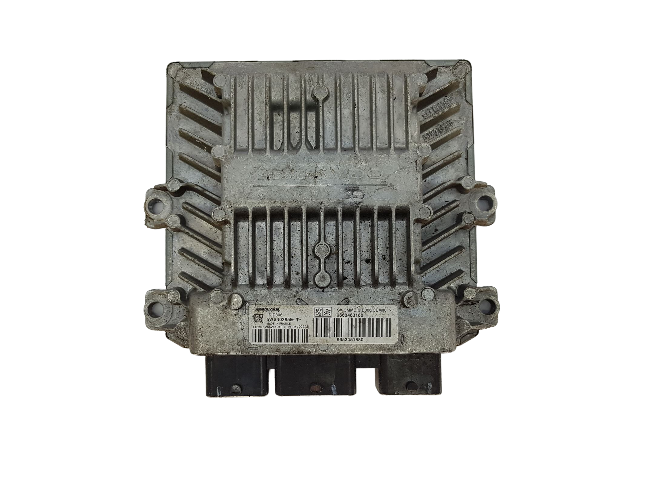 Steuergerät 9663483180 9653451880 5WS40285E-T SID806 PSA Siemens 15744 main product photo