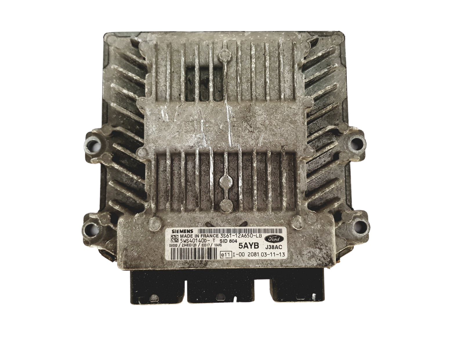 Steuergerät 3S61-12A650-LB 5WS40140D-T SID 804 Ford Siemens 28218 main product photo