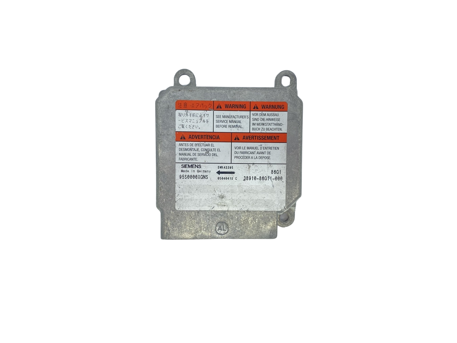 Steuergerät 38910-86G11-000 5WK43395 Suzuki Siemens main product photo