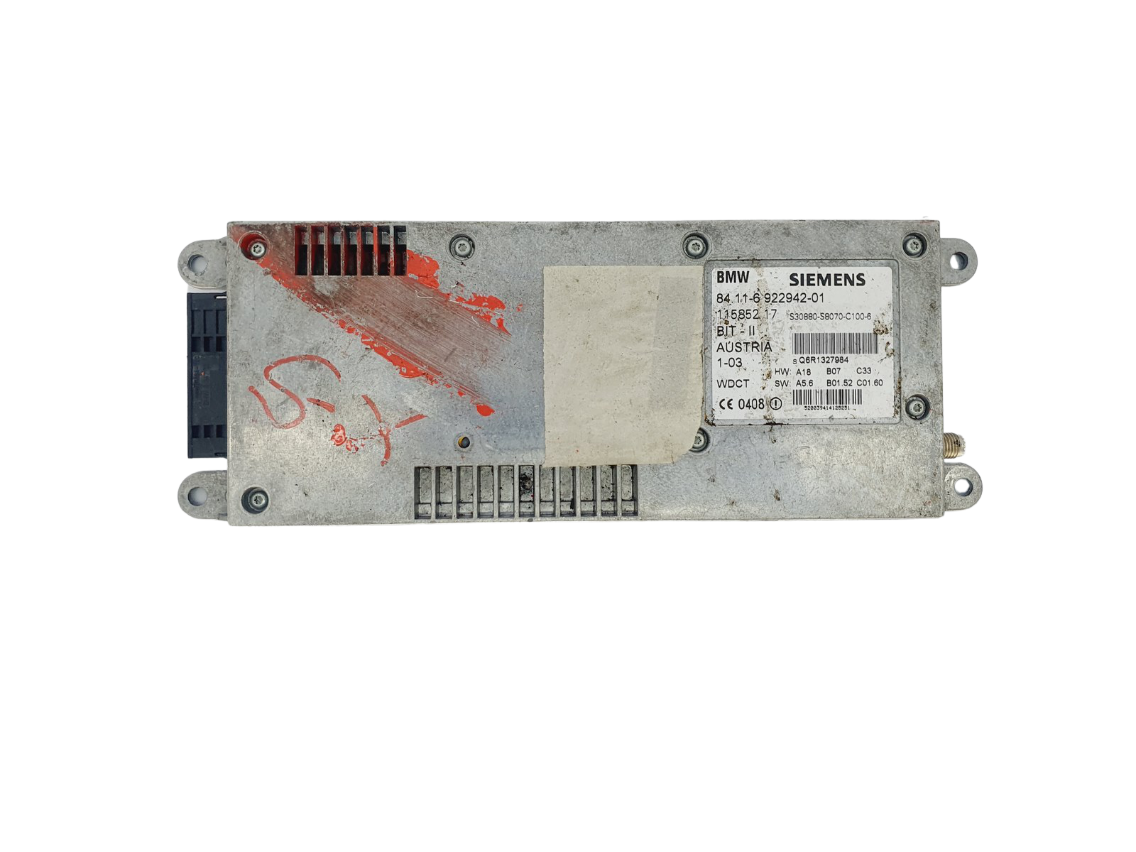 Steuergerät BMW 84.11-6922942-01 115852 17 Siemens main product photo