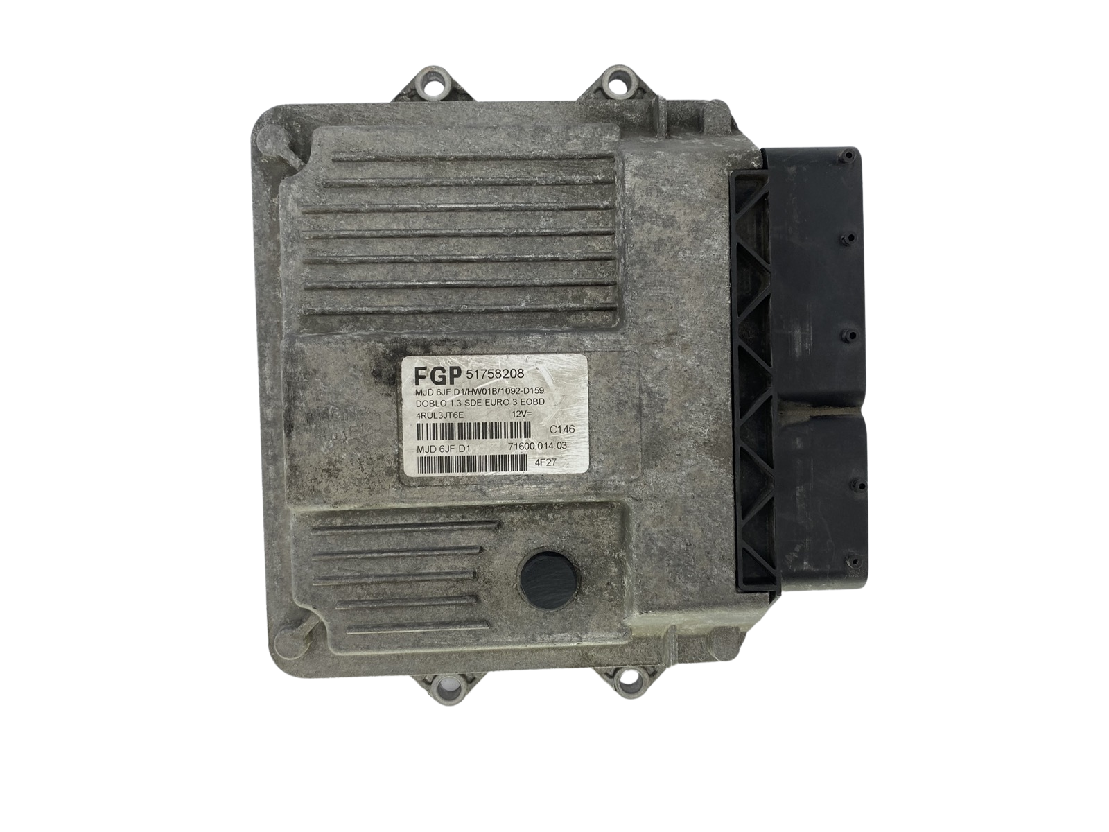 Steuergerät 51758208 MJD6JF.D1 71600.014.03 FGP Fiat main product photo