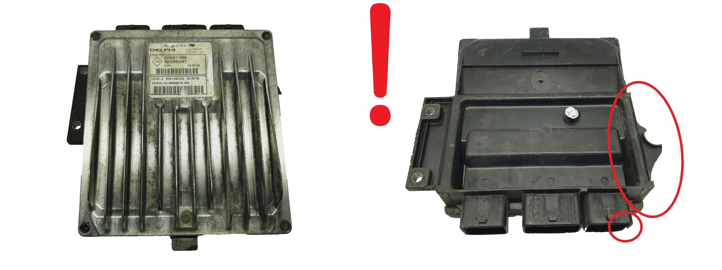 Steuergerät 8200911566 8200882087 R041B032E 81351B Renault Delphi main product photo