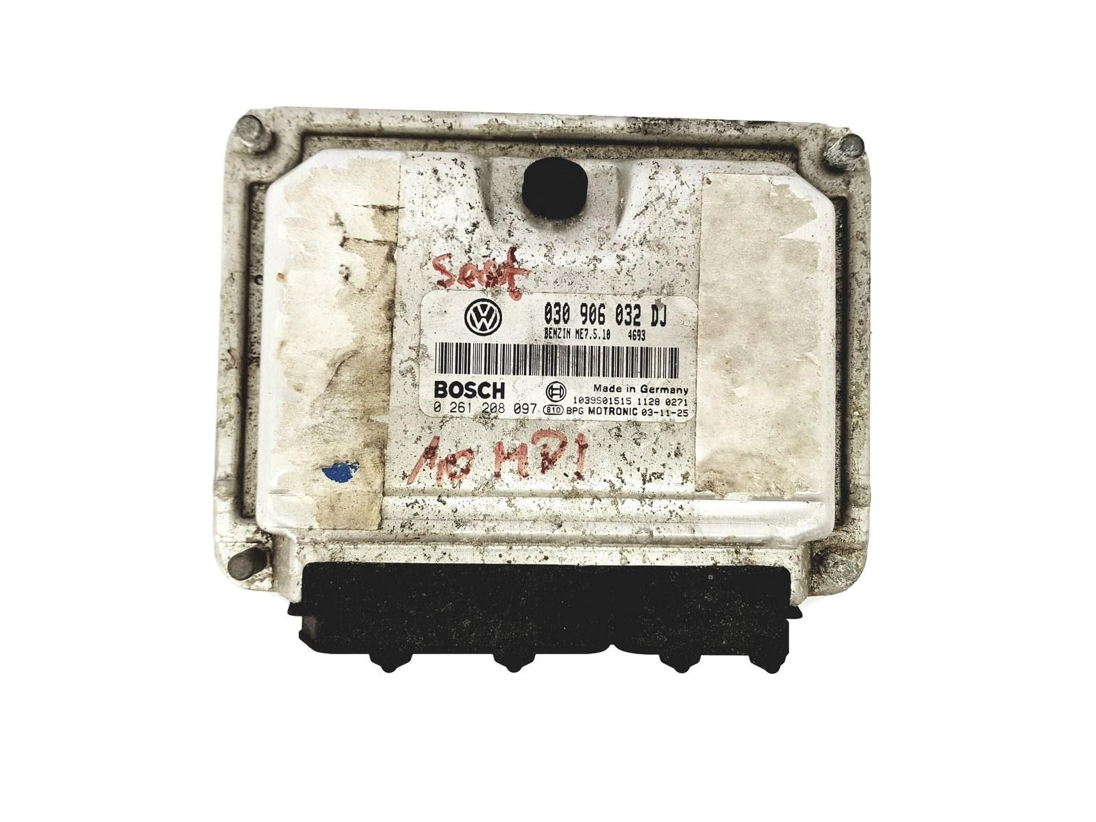 Steuergerät 030906032DJ 0261208097 Seat VW Bosch 13277 main product photo