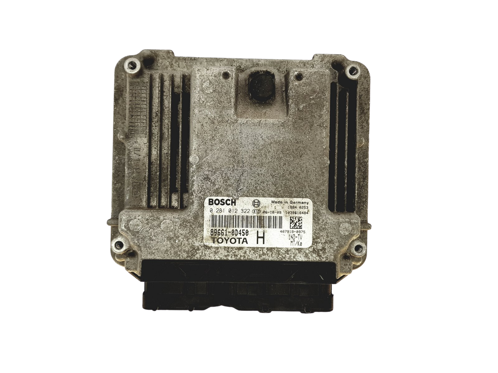 Steuergerät 89661-0D450 0281012322 Toyota Bosch 26590 main product photo