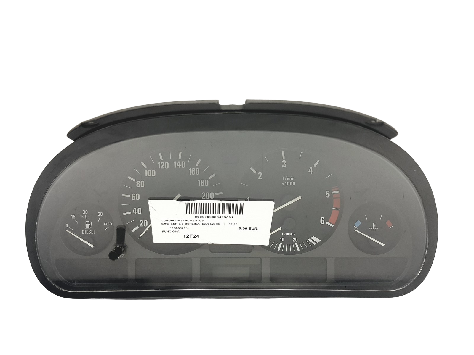 Tacho Kombiinstrument BMW 5 E39 6211 8375902 110008735047 58723 main product photo