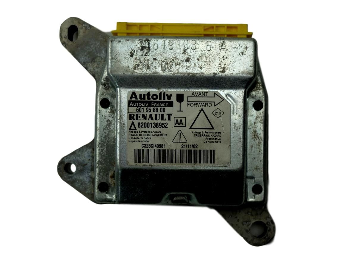 Steuergerät Laguna 2 8200138952 601958800 Renault Autoliv main product photo