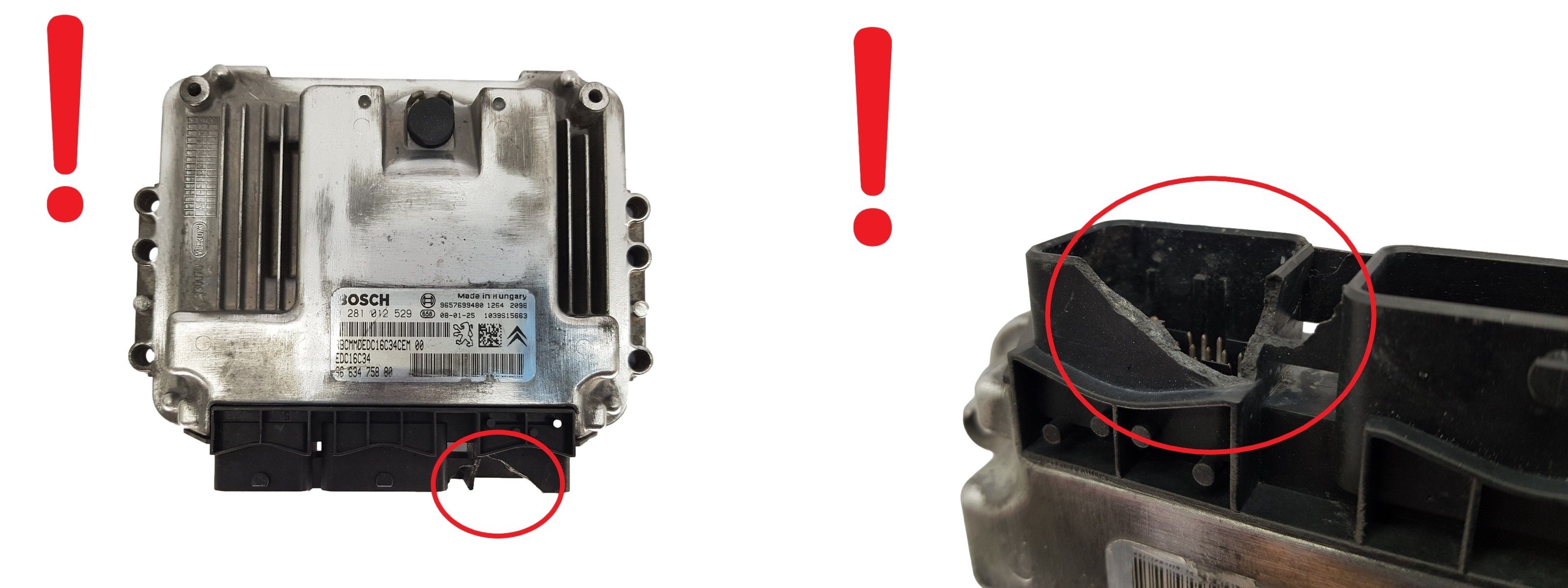 Steuergerät PSA 0281012529 9663475880 9657699480 Bosch 3385 main product photo