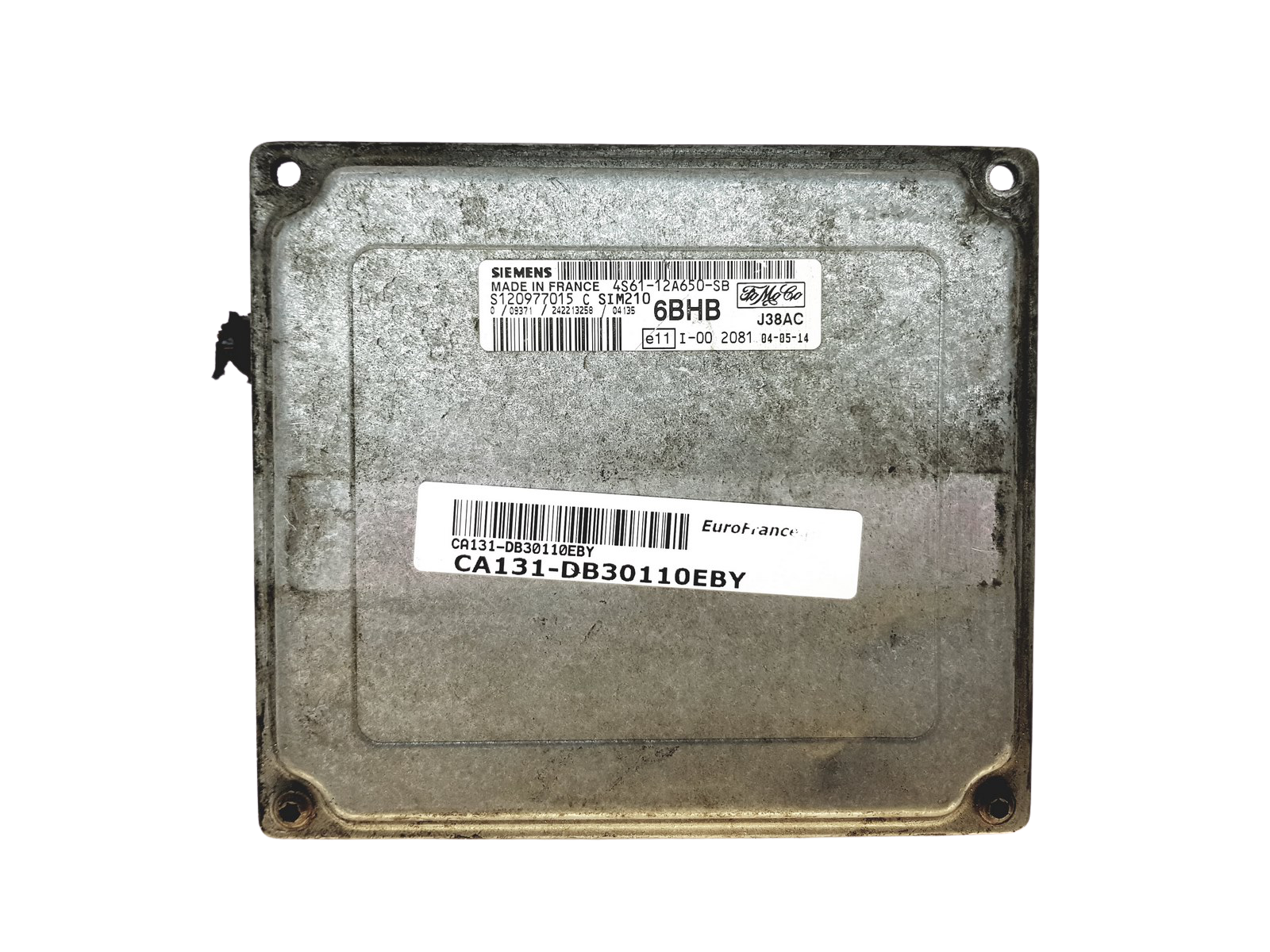 Steuergerät 4S61-12A650-SB S120977015C Ford Mazda Siemens 30110 main product photo