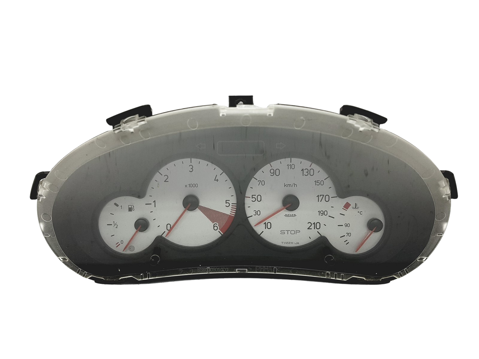 Tacho Kombiinstrument Peugeot 206 9656696280 000500809 49801 main product photo
