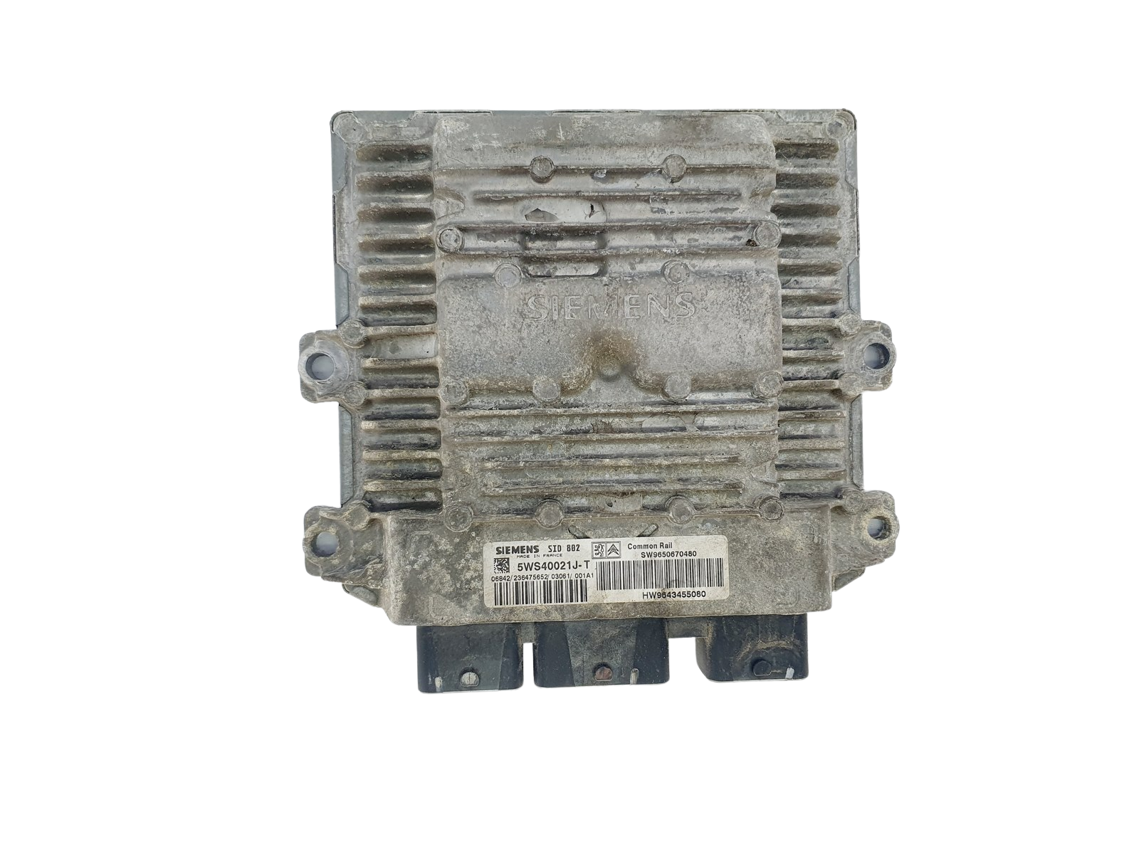 Steuergerät 9650670480 9643455080 5WS40021J-T SID802 PSA Siemens 47433 main product photo