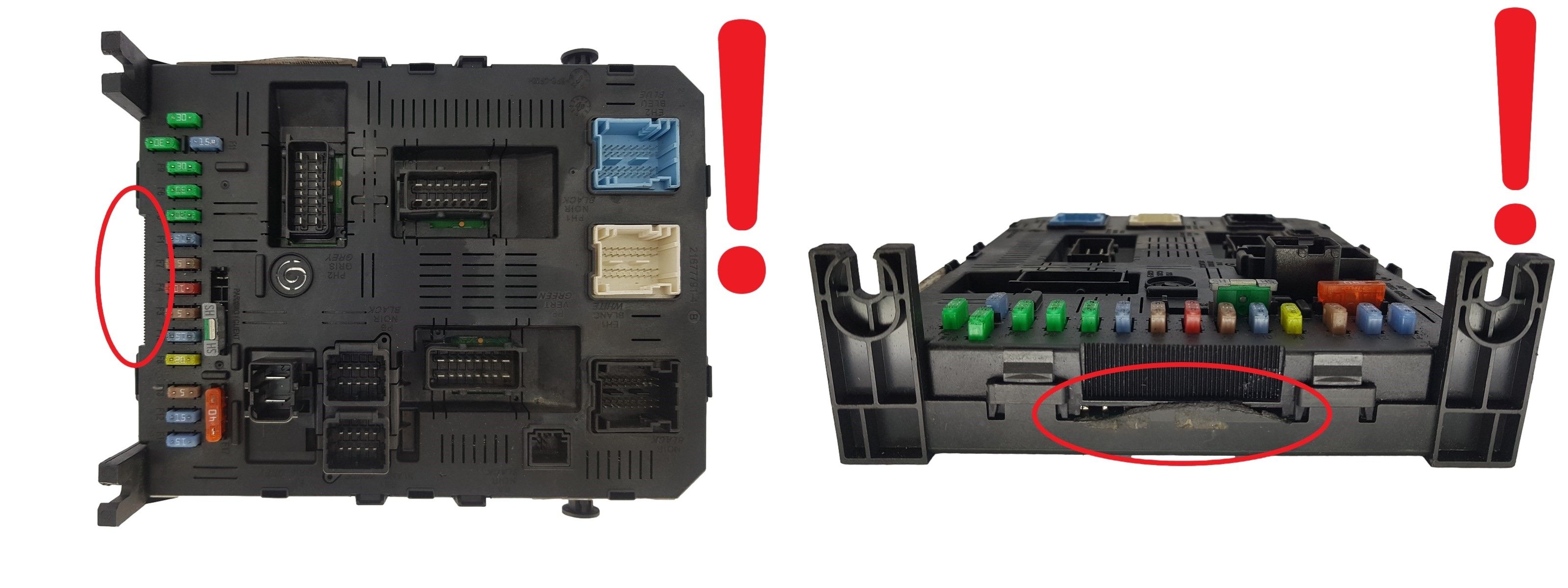 Steuergerät BSI 2004 H05-01 9663510580 PSA Johnson Controls 1327 main product photo