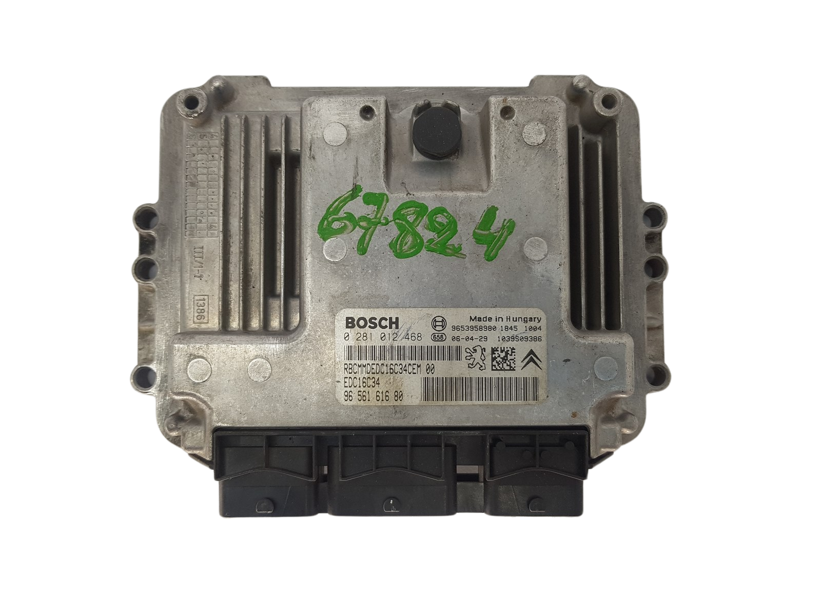 Steuergerät 0281012468 9656161680 9653958980 PSA Bosch 3252 main product photo