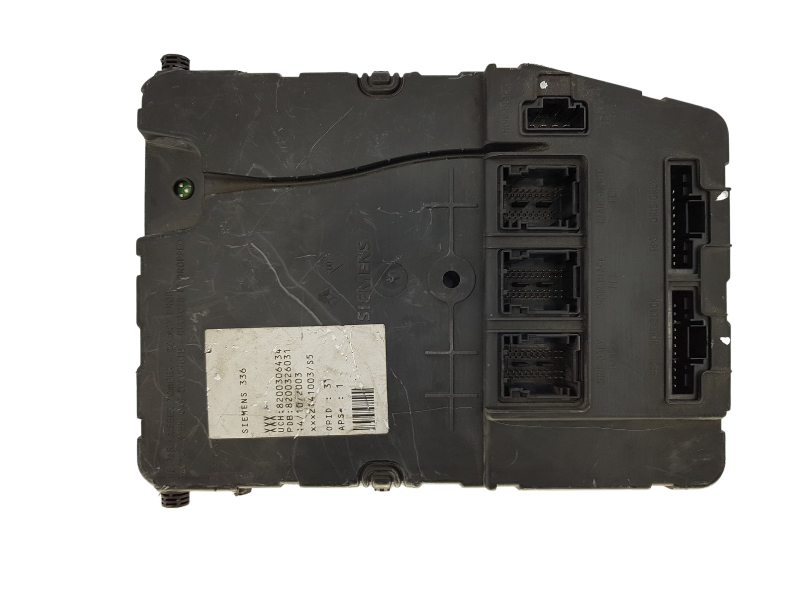 Steuergerät UCH X84 N2 8200306434 S118400220C Renault Siemens 1275 main product photo