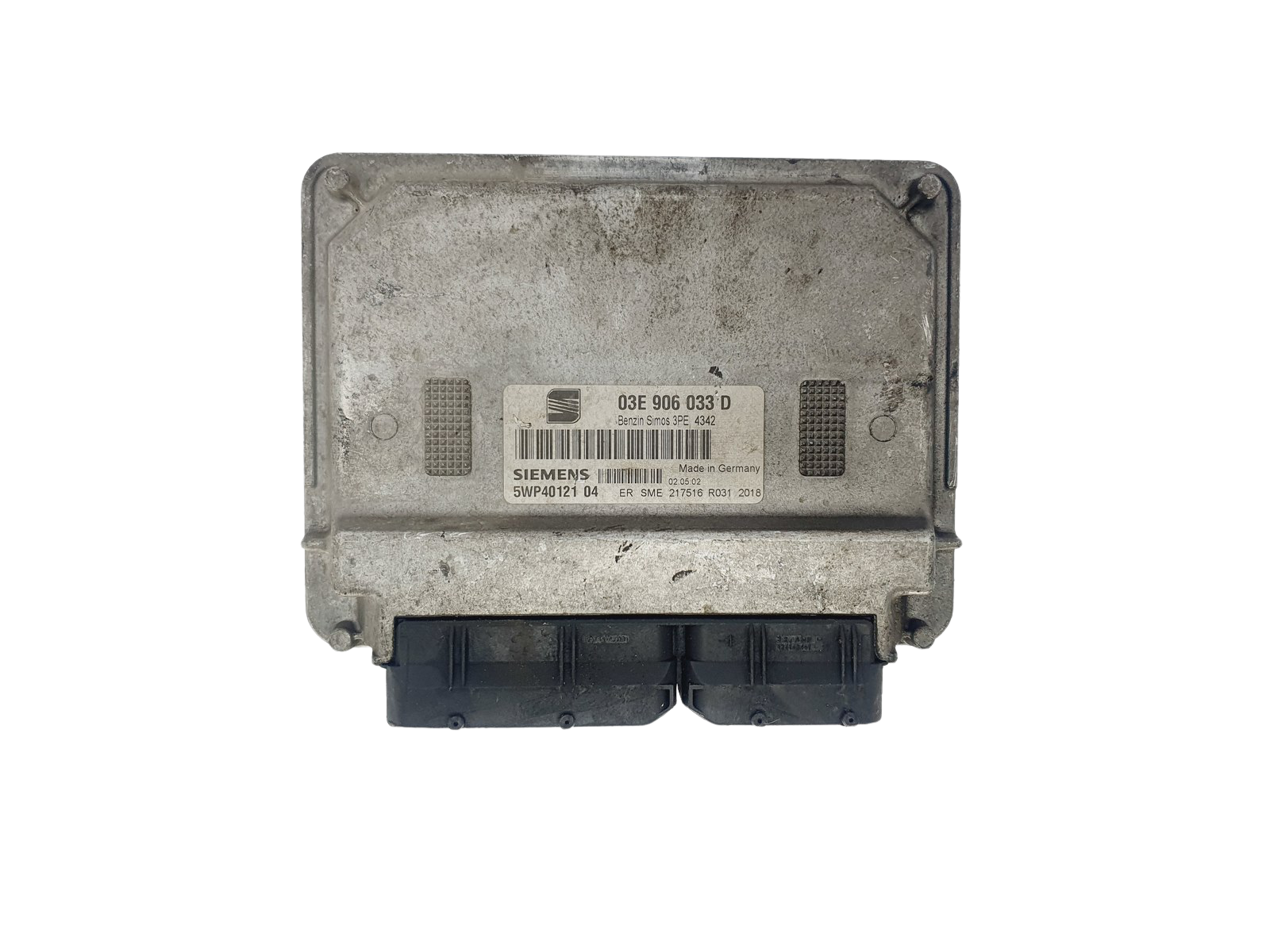 Steuergerät 03E906033D 5WP40121 04 Seat Siemens 42767 main product photo