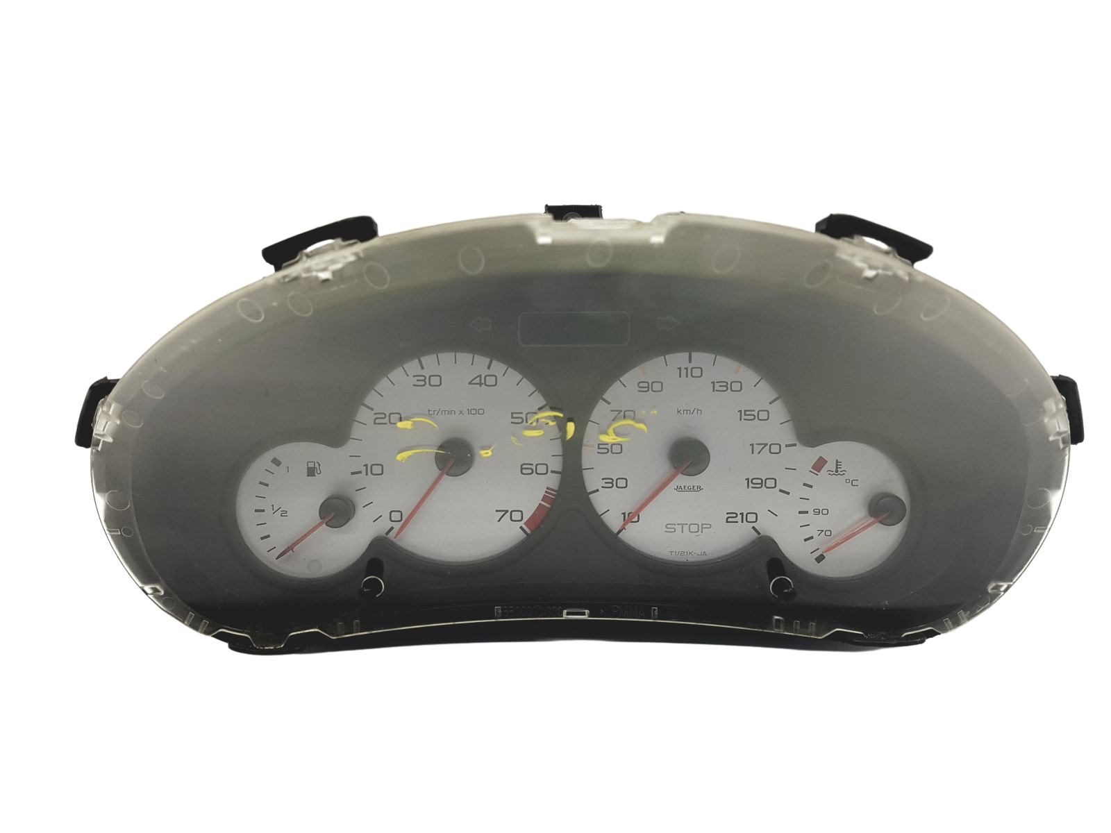 Tacho Kombiinstrument Peugeot 206 9648836680 43649 main product photo