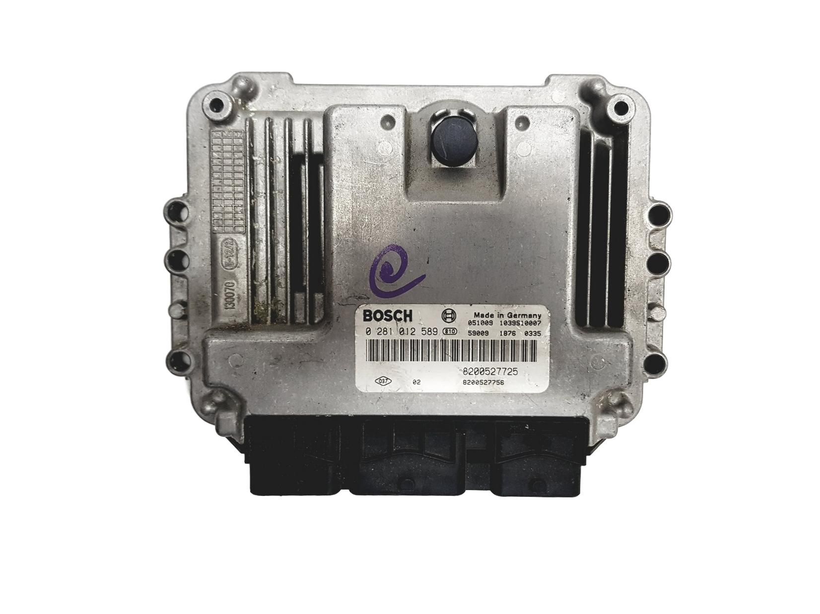 Steuergerät 0281012589 8200527725 8200527756 Renault Bosch 12368 main product photo