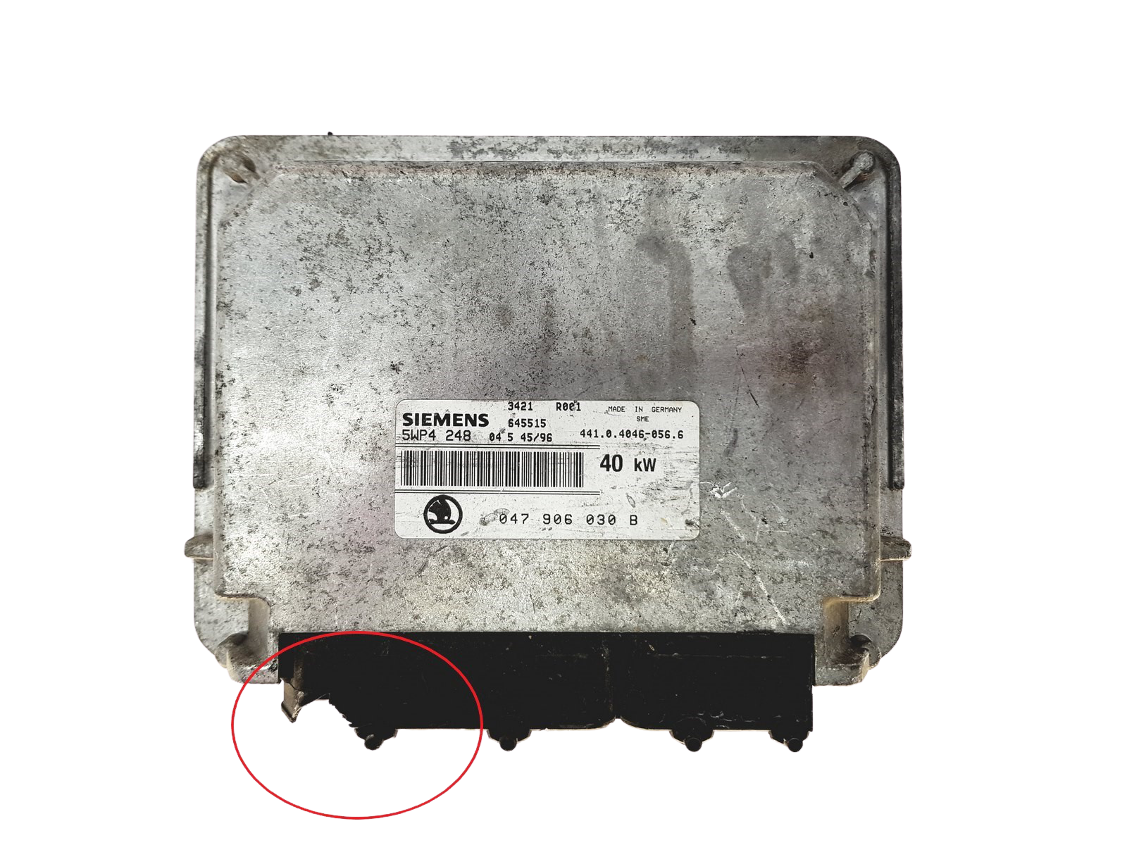 Steuergerät 047906030B 5WP4248 04 Skoda Siemens 30570 main product photo