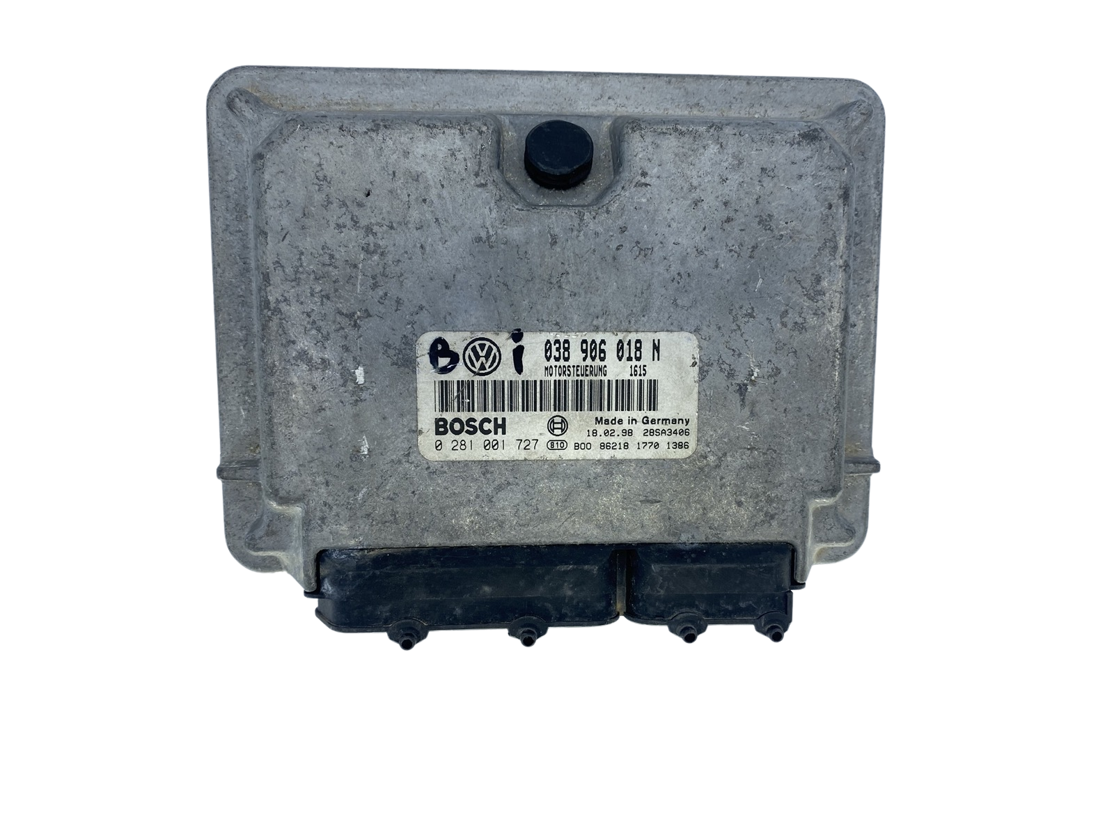Steuergerät 038906018N 0281001727 VW Bosch 49999 main product photo
