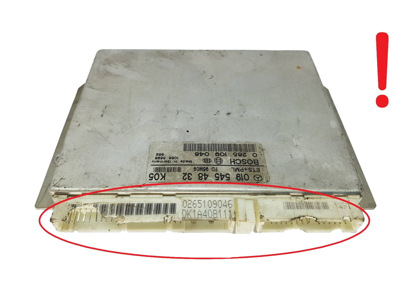 Steuergerät 0195454832 K05 0265109046 Mercedes Bosch 15216 main product photo