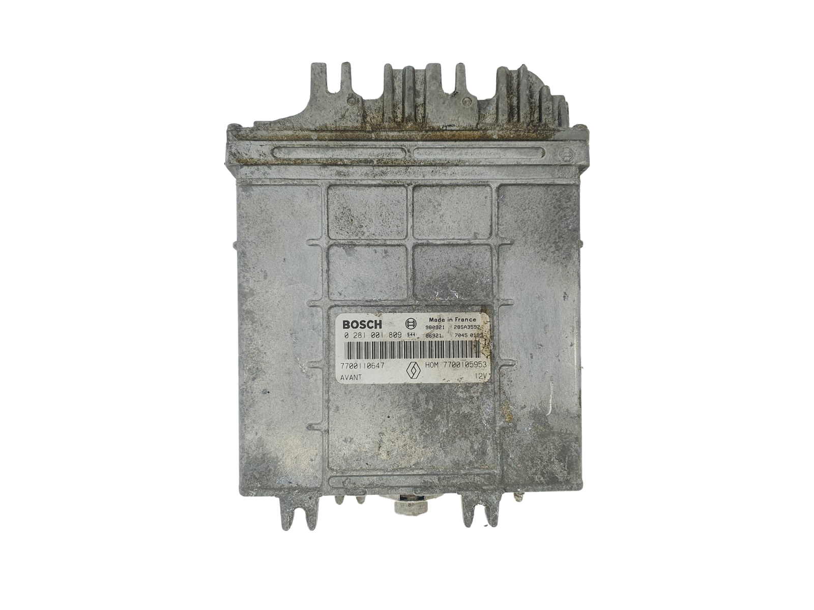 Steuergerät 0281001809 7700110647 7700105953 Renault Bosch 40891 main product photo