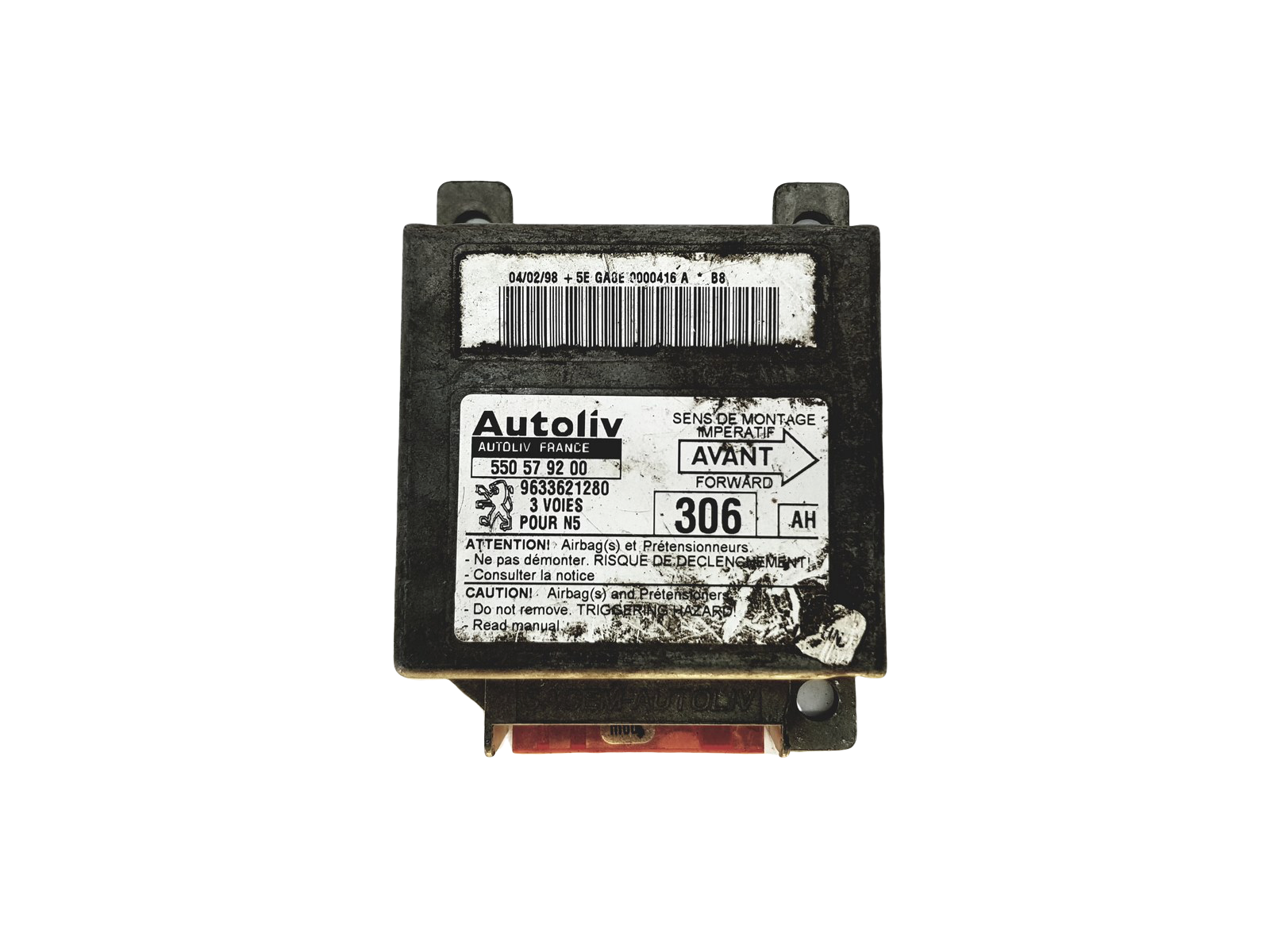 Steuergerät Moduł 9633621280 550579200 PSA Autoliv main product photo