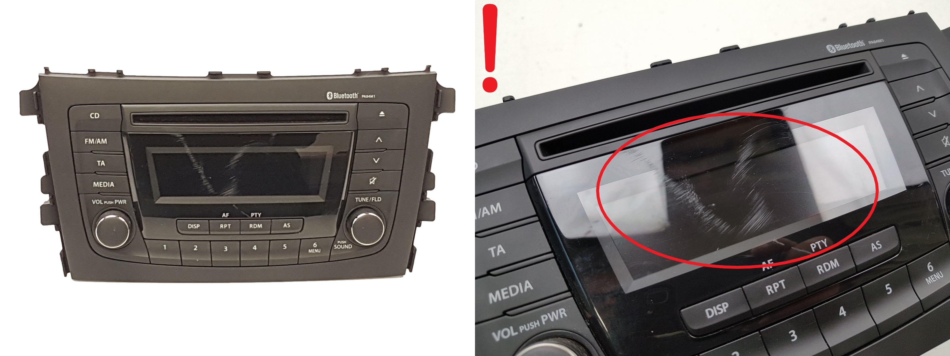 Cd-Radio BT Suzuki Celerio 39101-84M10 CQ-JZ93F2TT PA84M1 main product photo