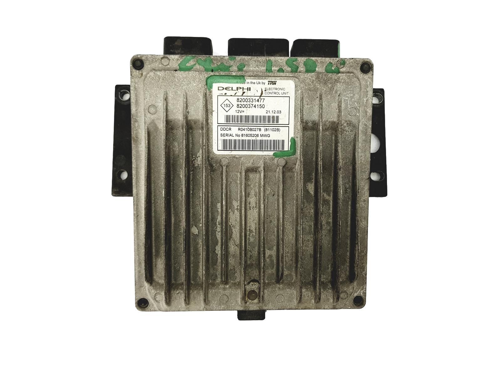 Steuergerät 8200331477 8200374150 R0410B027B Renault Delphi 13497 main product photo