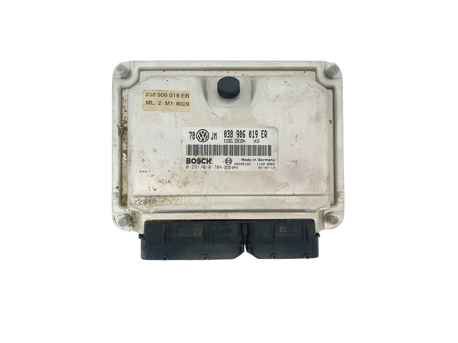 Steuergerät 038906019ER 0281010704 Volkswagen Bosch 34562 main product photo