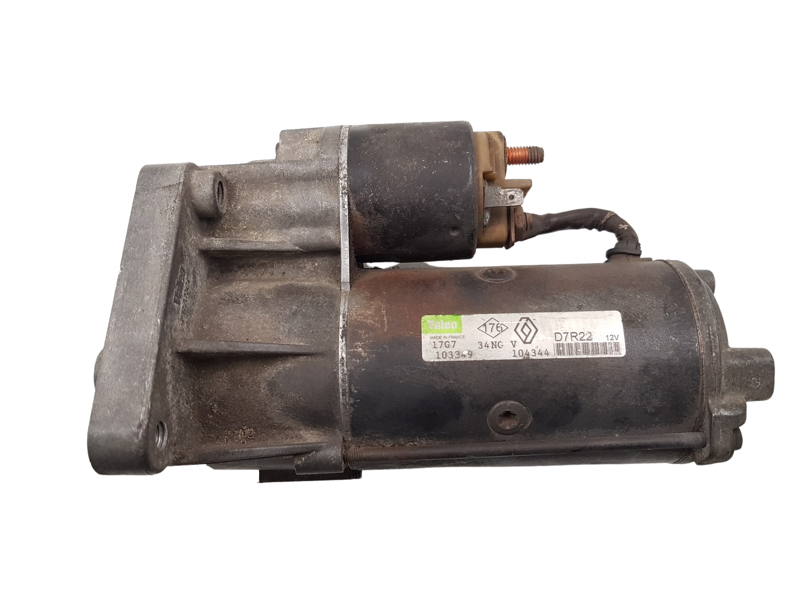 Anlasser Starter Renault 7700104344 D7R22 2.2 D Valeo main product photo
