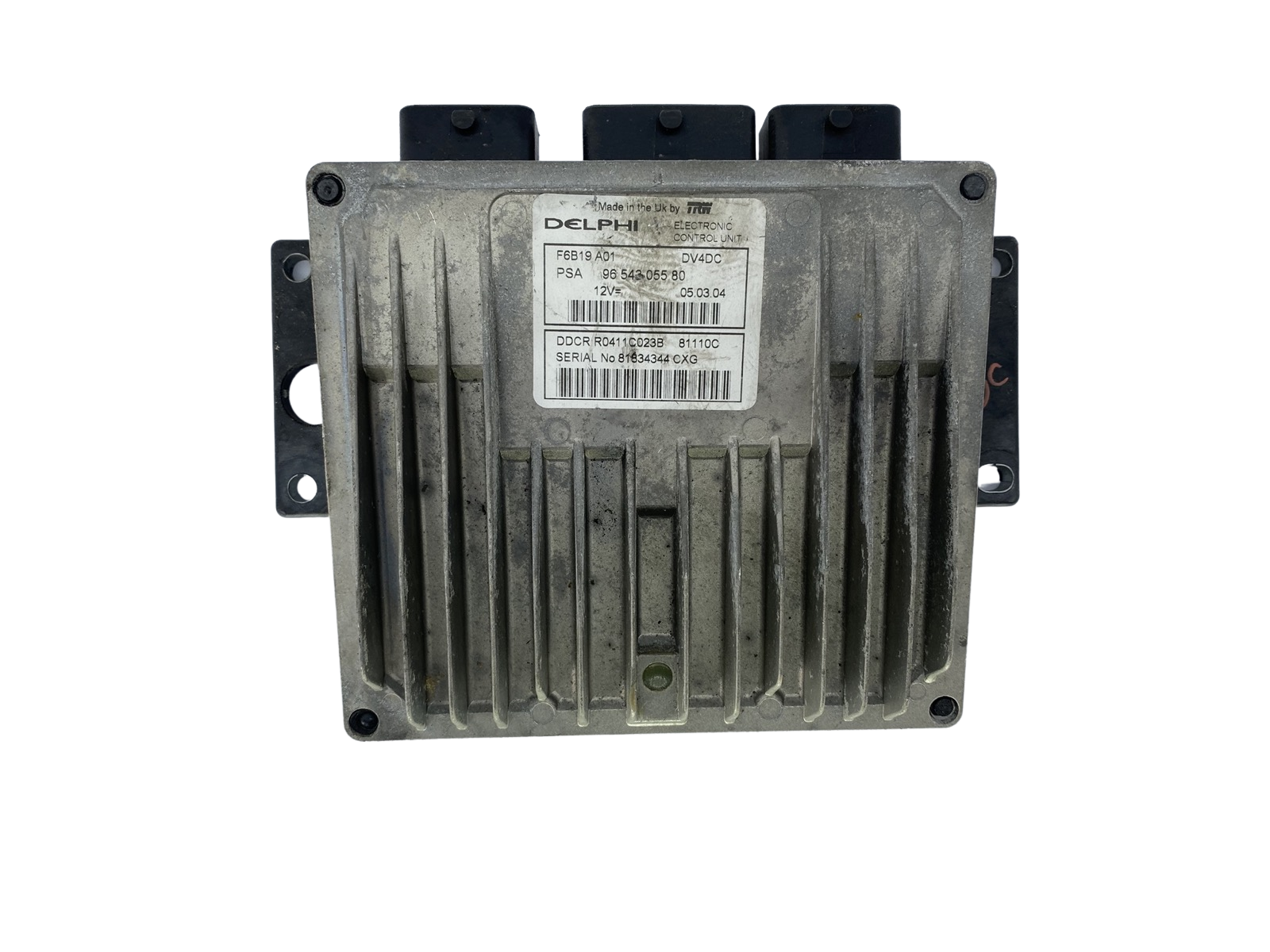 Steuergerät 9654305580 R0411C023B DV4DC PSA Delphi 47962 main product photo