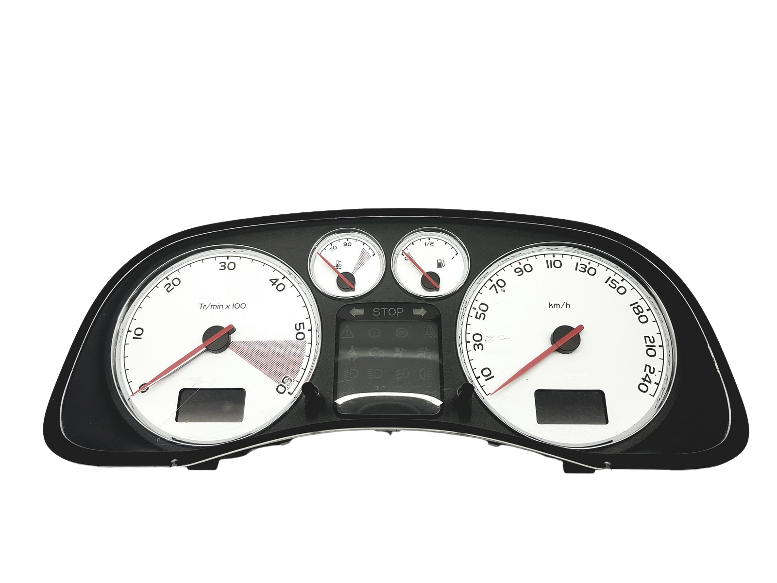 Tacho Kombiinstrument Peugeot 307 Lift 9655925880 B02 53260 main product photo