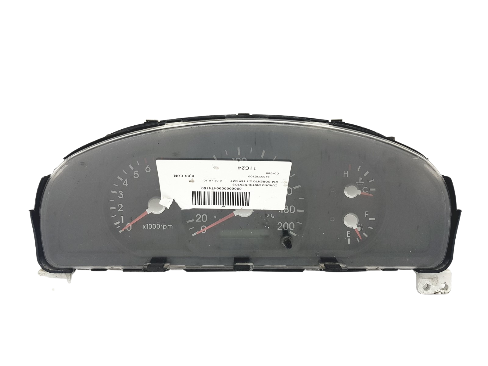 Tacho Kombiinstrument Kia Sorento 94003-3E100 2003-73200K 55281 main product photo
