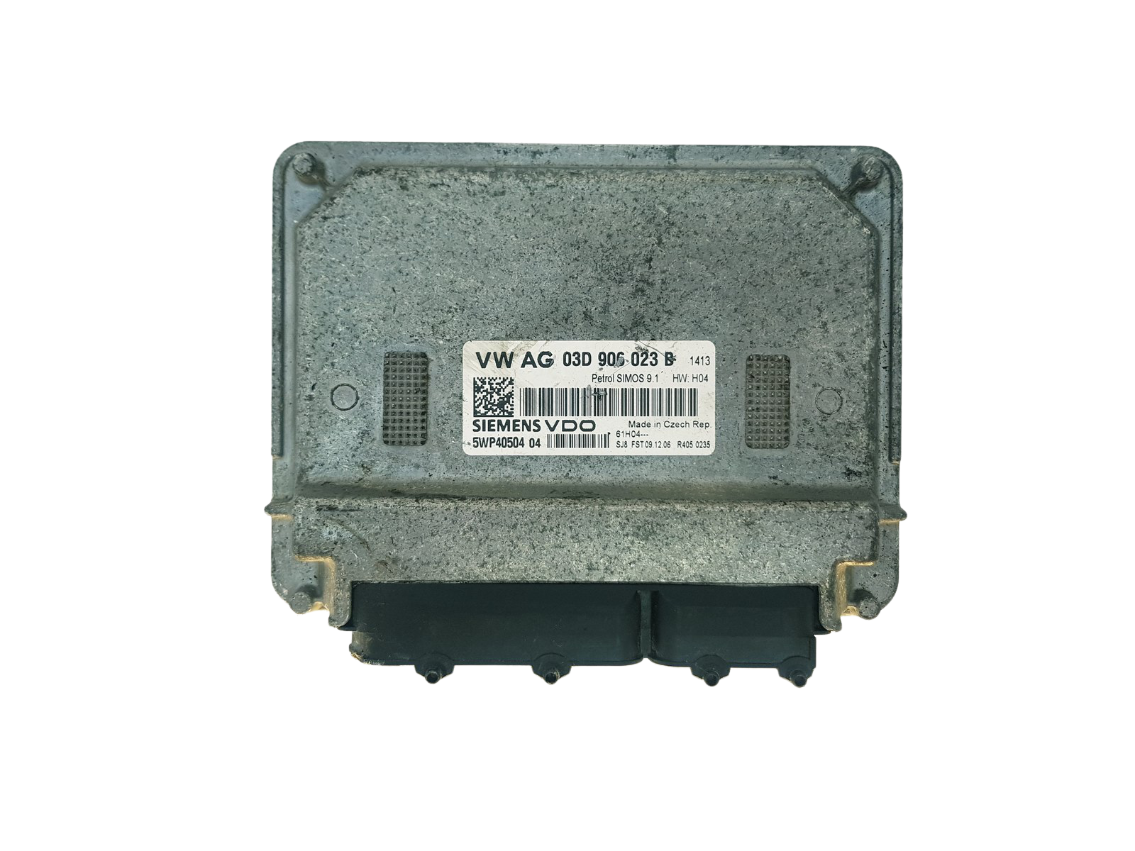 Steuergerät 03D906023B 5WP40504 04 VW Seat Siemens 32455 main product photo
