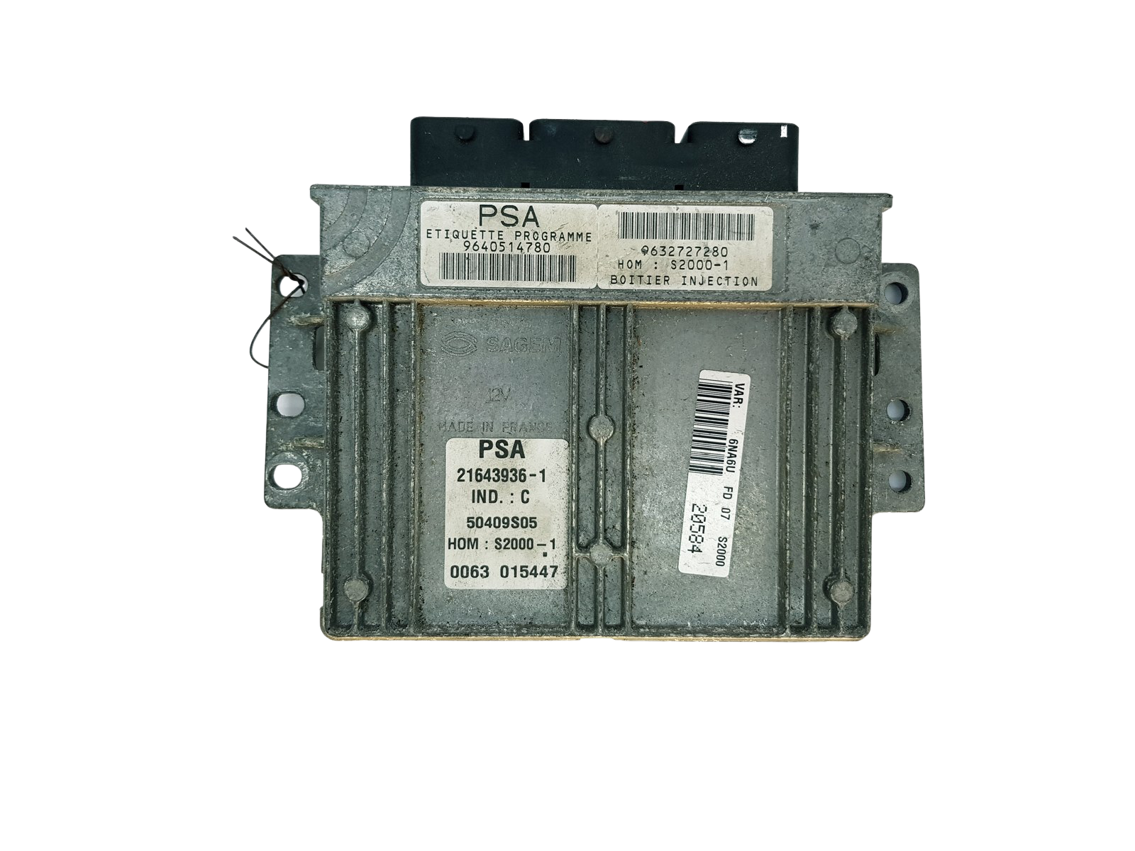Steuergerät 9640514780 9632727280 21643936-1 PSA Sagem 32681 main product photo