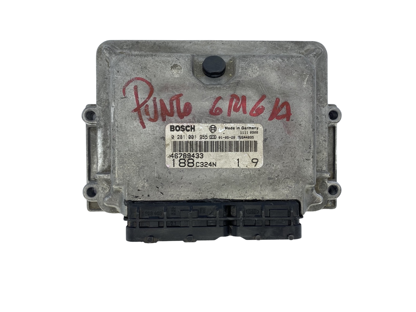Steuergerät Fiat 46789433 0281001955 188C324N Bosch 53707 main product photo