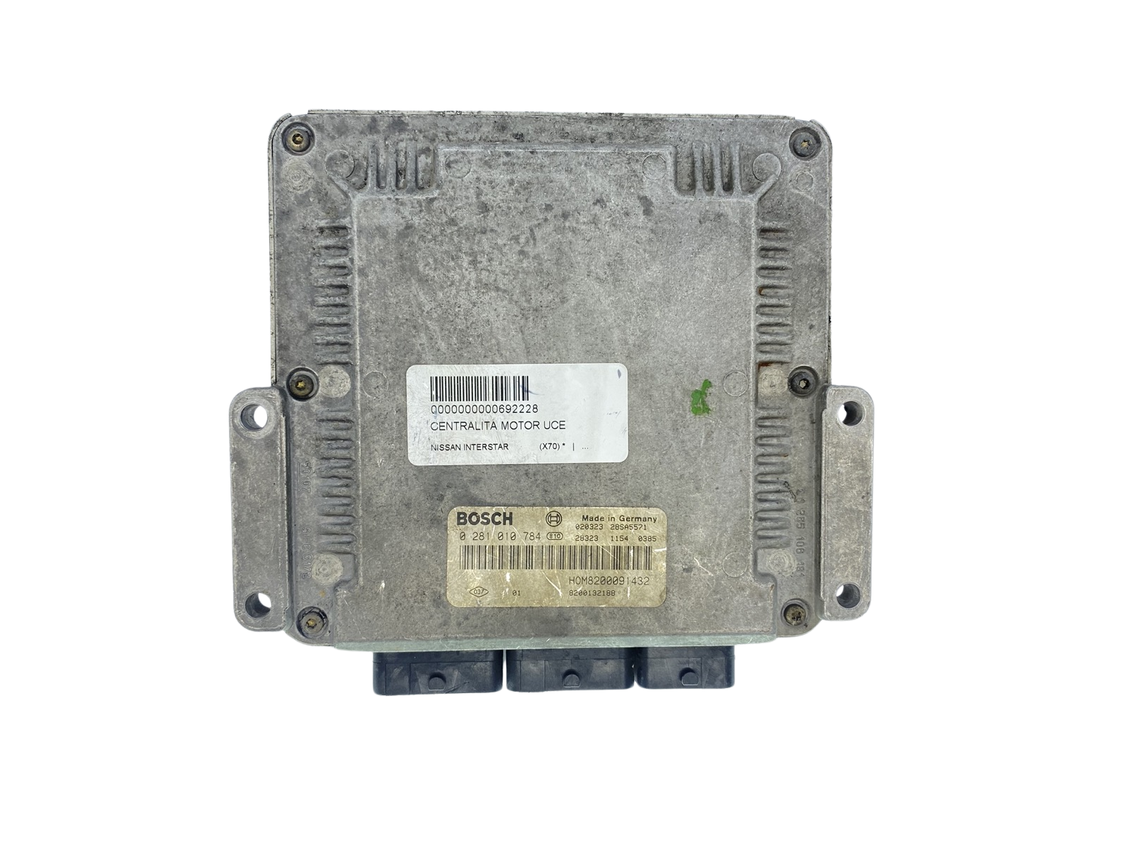 Steuergerät 0281010784 8200091432 8200132188 Renault Bosch 62737 main product photo