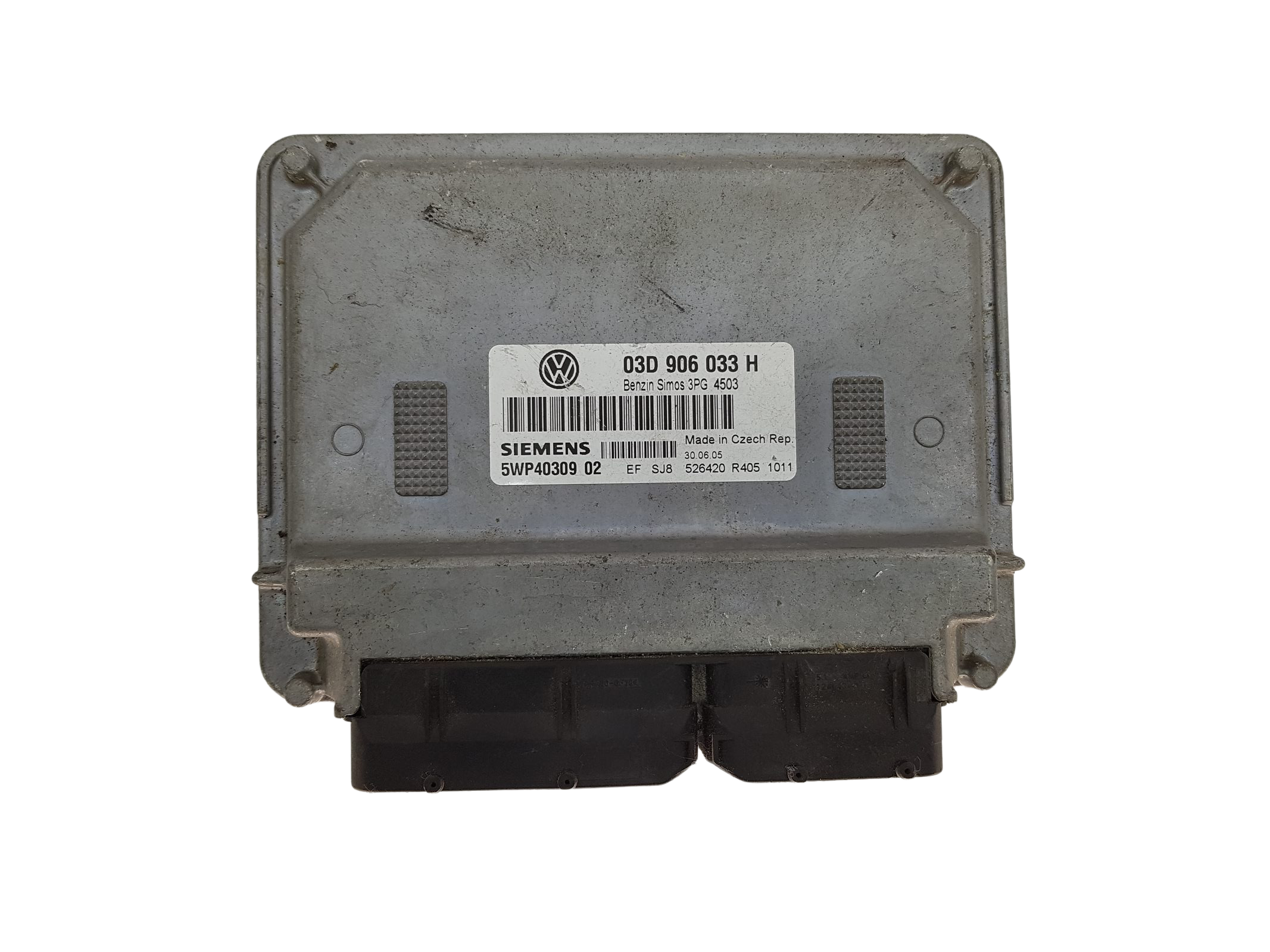 Steuergerät 03D906033H 5WP40309 02 VW Siemens 14281 main product photo