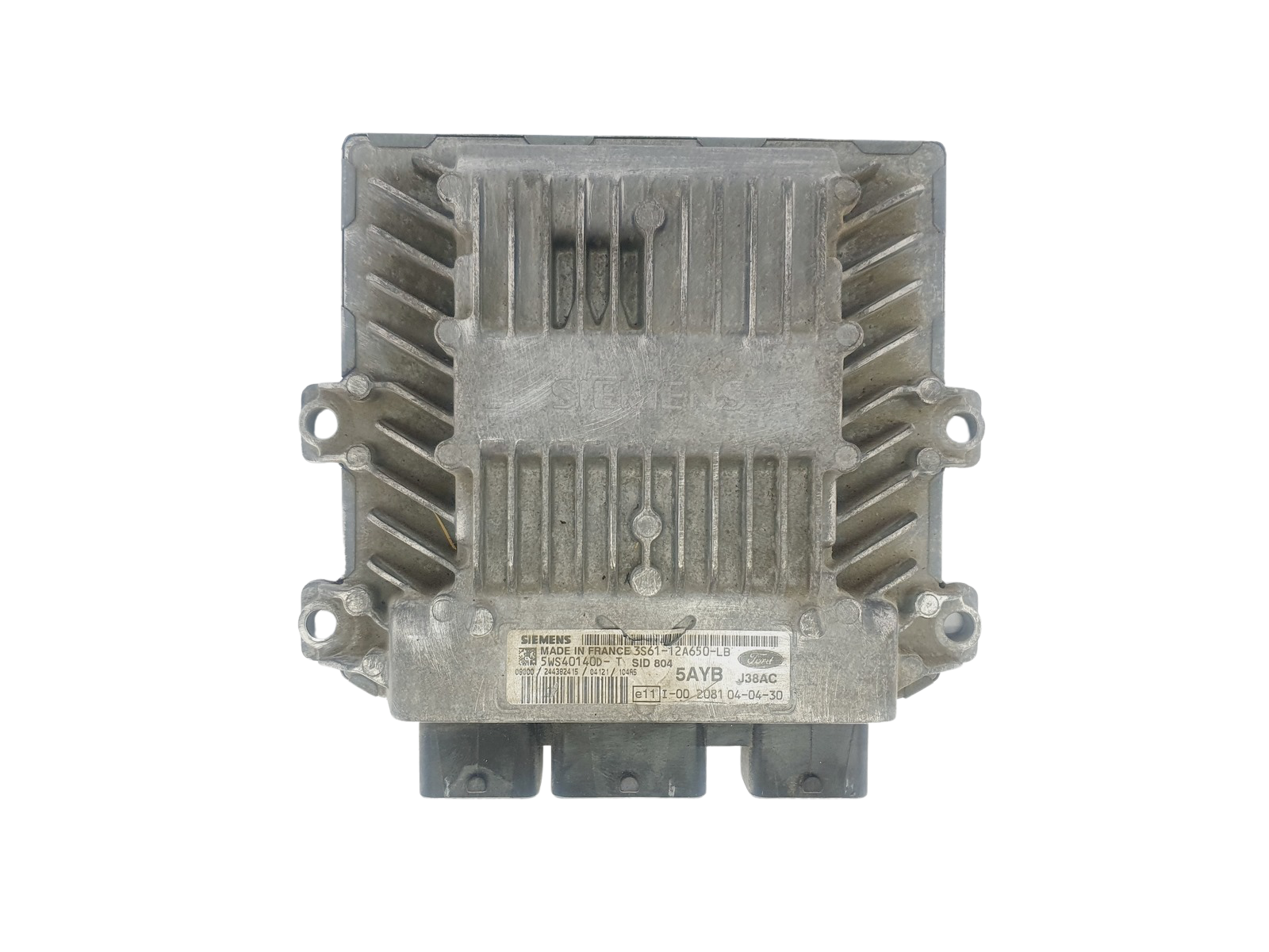 Steuergerät 3S61-12A650-LB 5WS40140D-T SID 804 Ford Siemens 42702 main product photo