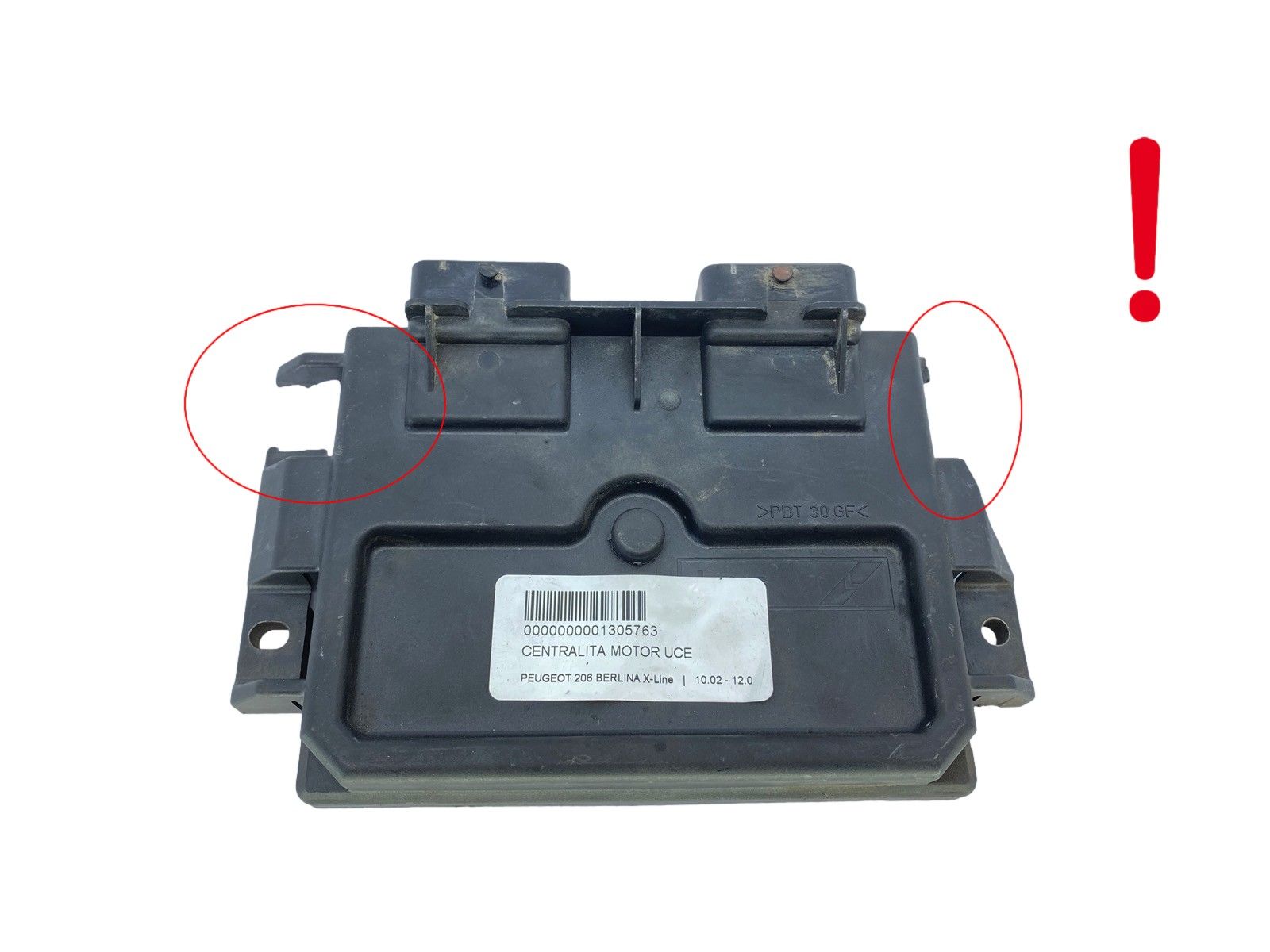 Steuergerät 9641390180 9646672880 R04080030C 80924D PSA Lucas 61147 main product photo