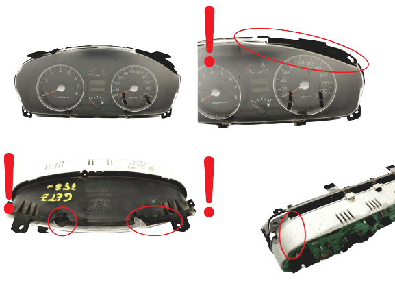 Tacho Kombiinstrument Hyundai Getz 94003-1C010 2003-87500H 47639 main product photo