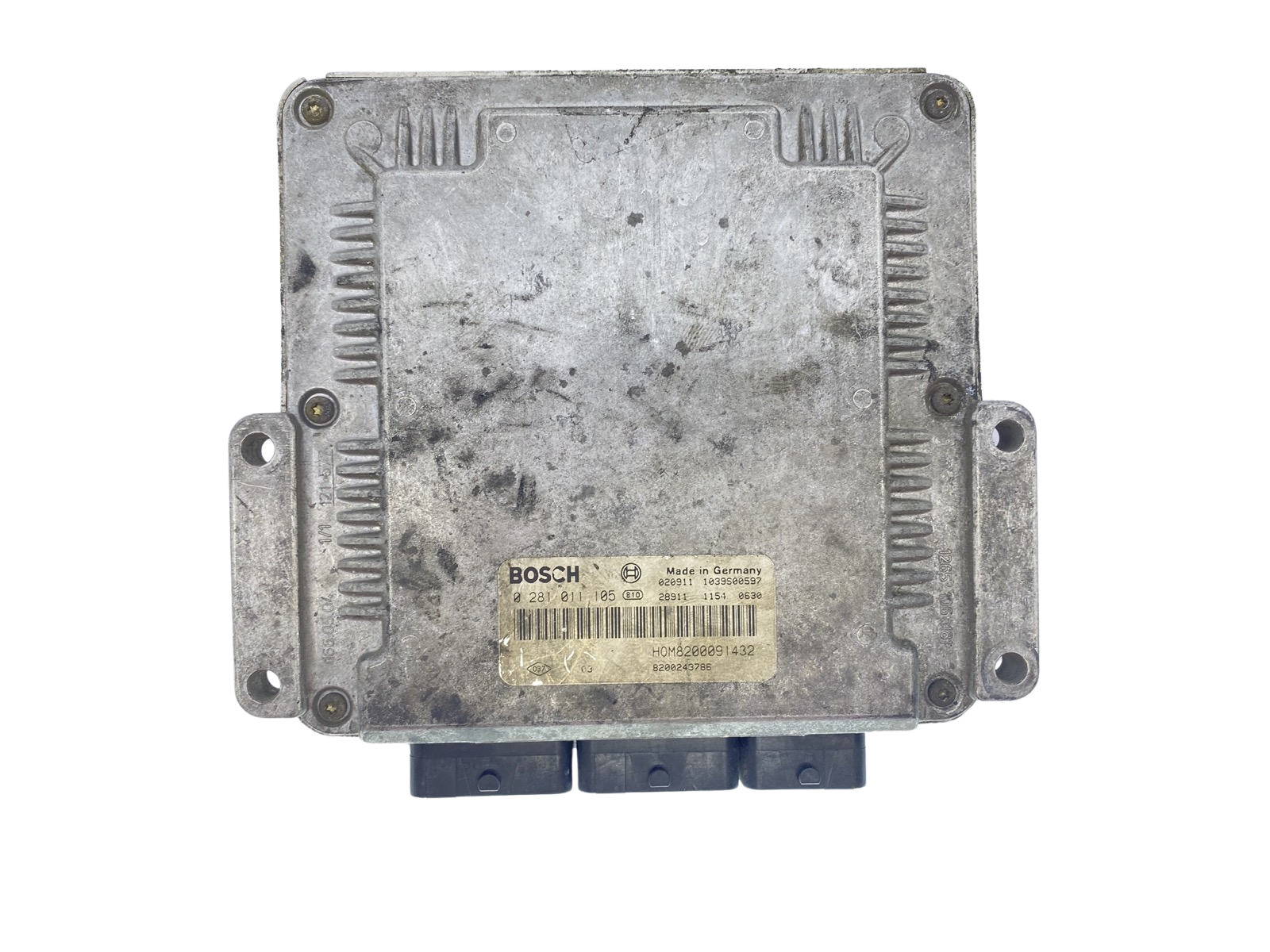 Steuergerät 0281011105 8200091432 8200243786 Renault Bosch 63762 main product photo