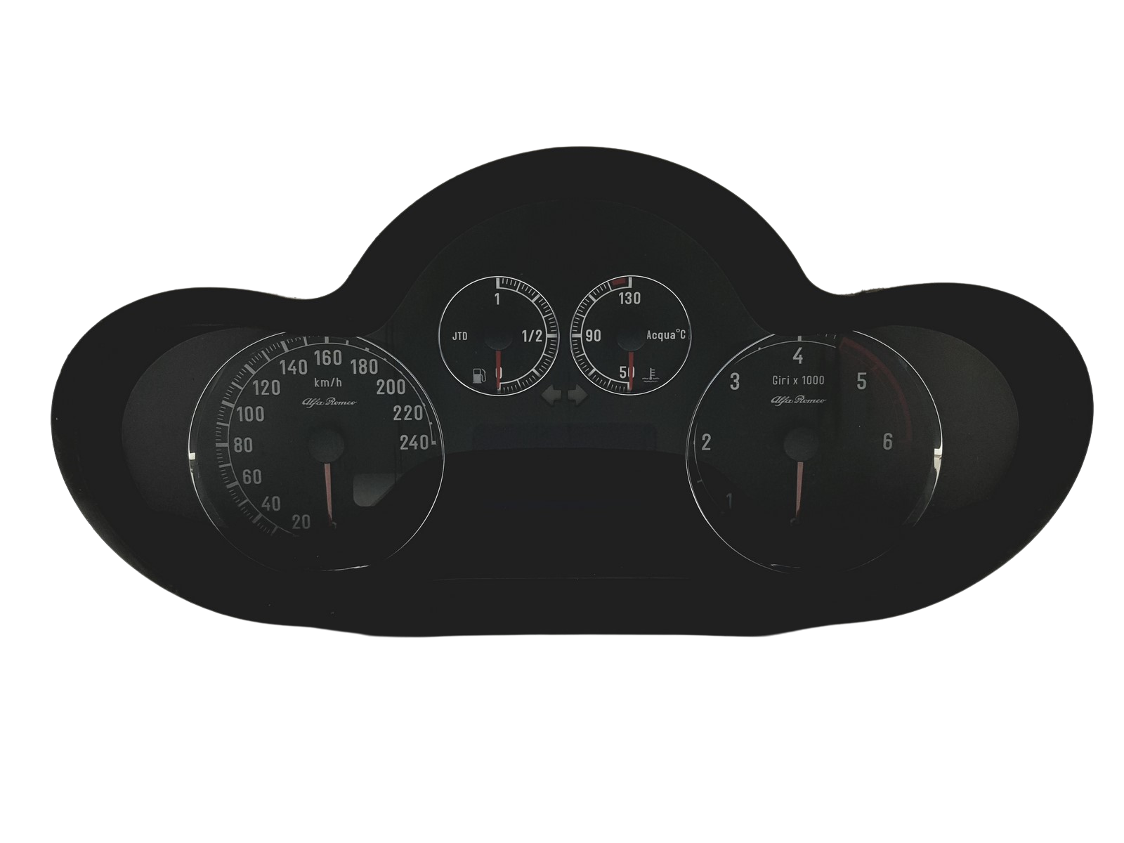 Tacho Kombiinstrument Alfa Romeo 147 156071228 110080304092 53628 main product photo