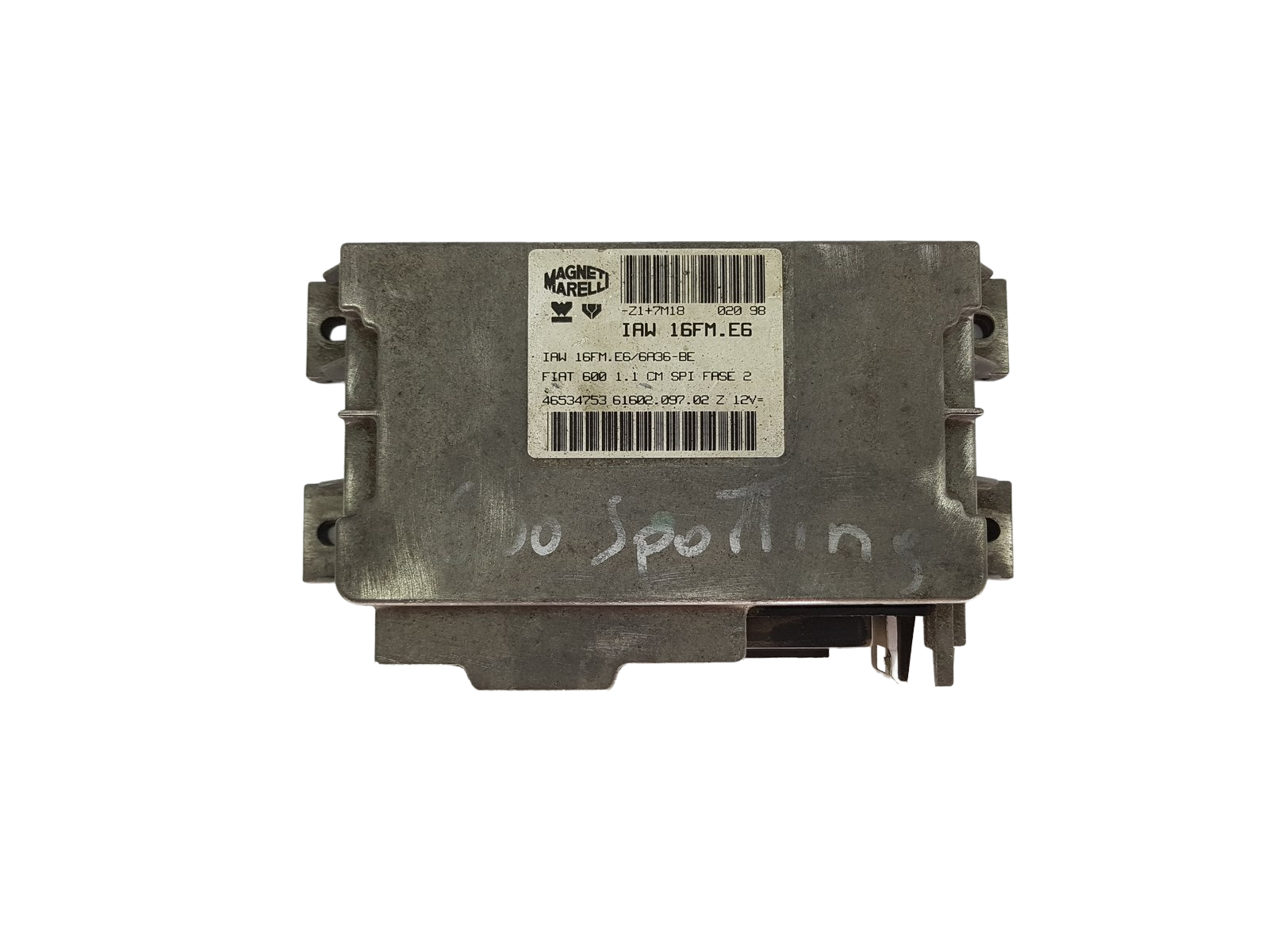Steuergerät IAW16FM.E6 46534753 61602.097.02 Fiat Magneti Marelli 18009 main product photo